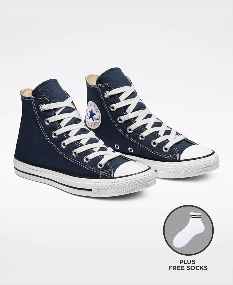 Converse All Star Unisex Low Top Sneakers Shoes - Navy