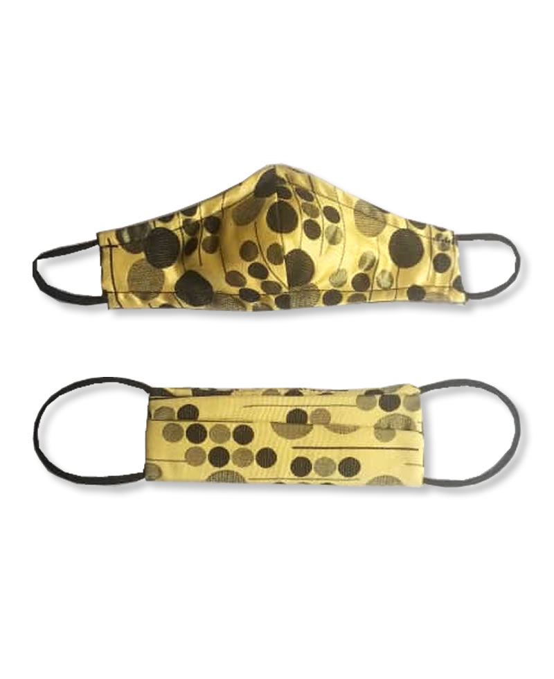 2 Pack Multi Usage Anti-Dust Anti-Cold Cotton Protective Face Mask - Brown