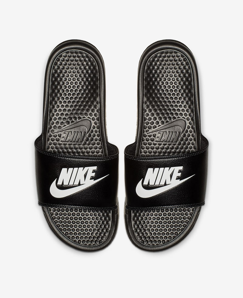 nike benassi jdi slides black