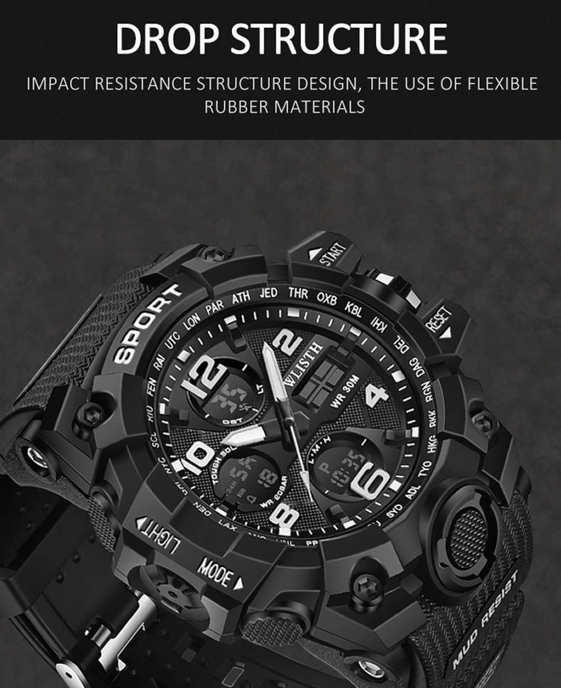 Wlisth Venom Waterproof Multi-Function Sports Watch