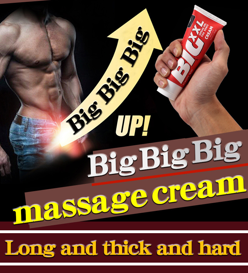 BIG XXL Power Special Cream For Men Stronger Male Massage Gel Thicken Pe*nis Enlargement 65ML - Red 