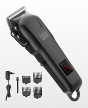 Original Kiki New Gain Rechargeable Convenience Hair Clipper With Led Battery Display - Black 