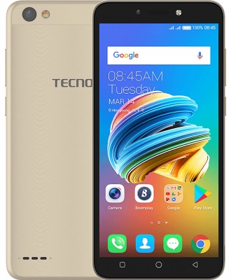 TECNO Pop 1 Pro (5.5”, 16GB + 1GB RAM, Champagne Gold)