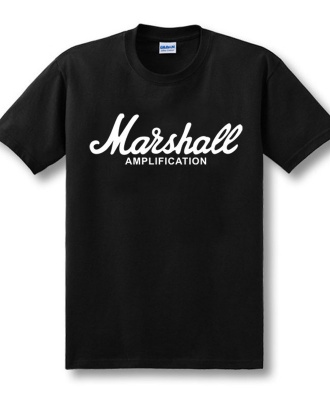 Marshall Cotton T-shirt - Black