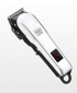 Original Kiki New Gain Rechargeable Convenience Hair Clipper With Led Battery Display - Silver