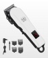 Original Kiki New Gain Rechargeable Convenience Hair Clipper With Led Battery Display - White