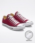 Converse All Star Unisex Low Top Sneakers Shoes - Burgundy