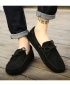 High Quality Suede Leather Men Flats Casual Loafers Moccasin Driving Shoes