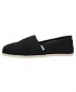 TOMS Mens Classic Canvas Casual Slip-On Shoes - Black