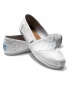 TOMS Classic Canvas Casual Slip-On Shoes - White