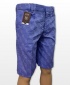 Conak Blue Linen Blend Summer Shorts