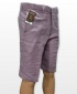 Conak Lilac Linen Blend Summer Shorts