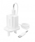 DUDAO 2.4A Dual USB Charger Set-A2UK - Type-C Cable