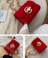 FJT Womens Quilted Velvet Retro Chain Bag Handbag