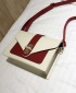 Women's New Wave Retro Fashion Shoulder Messenger Handbag - Red
