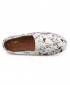 TOMS Women's Classic Trees Prints Casual Slip-On Shoes - White