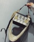 Women's Fashion Wild Messenger Shoulder Square Crossbody Sling Handbag - Black