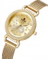 Reward Studded Milan Mesh Women Watch - Gold