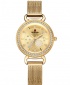 Reward Studded Milan Mesh Women Watch - Gold