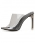 Women's Transparent Slide Heel