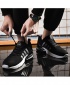 Keep Running Breathable Sneakers Sports Shoes - Black