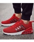 Keep Running Breathable Sneakers Sports Shoes - Red