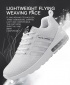 Keep Running Breathable Sneakers Sports Shoes - White