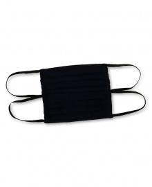 2-Pcs Double-Sided Protective Cotton Face Mask - Black