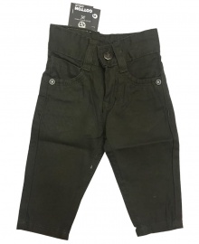 Baby Boys' Slim Straight Olive Chinos Trousers Age 3 Months - 8 Years