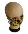 2-Pcs Multi Usage Anti-Dust Anti-Cold Cotton Protective Face Mask - Yellow