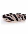 TOMS Classic Canvas Casual Slip-On Shoes - Black Zebra